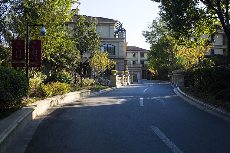 白鷺香溪小區(qū)道路及綠化